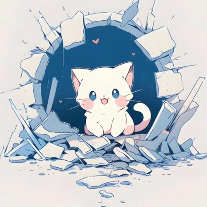 Ấn tượng với con mèo dễ thương dễ thương Avatar