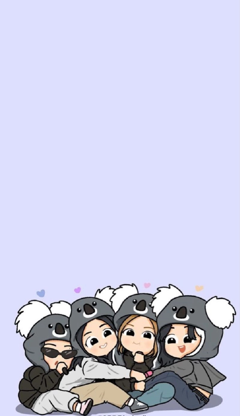 Khám phá loạt ảnh chibi dễ thương blackpink