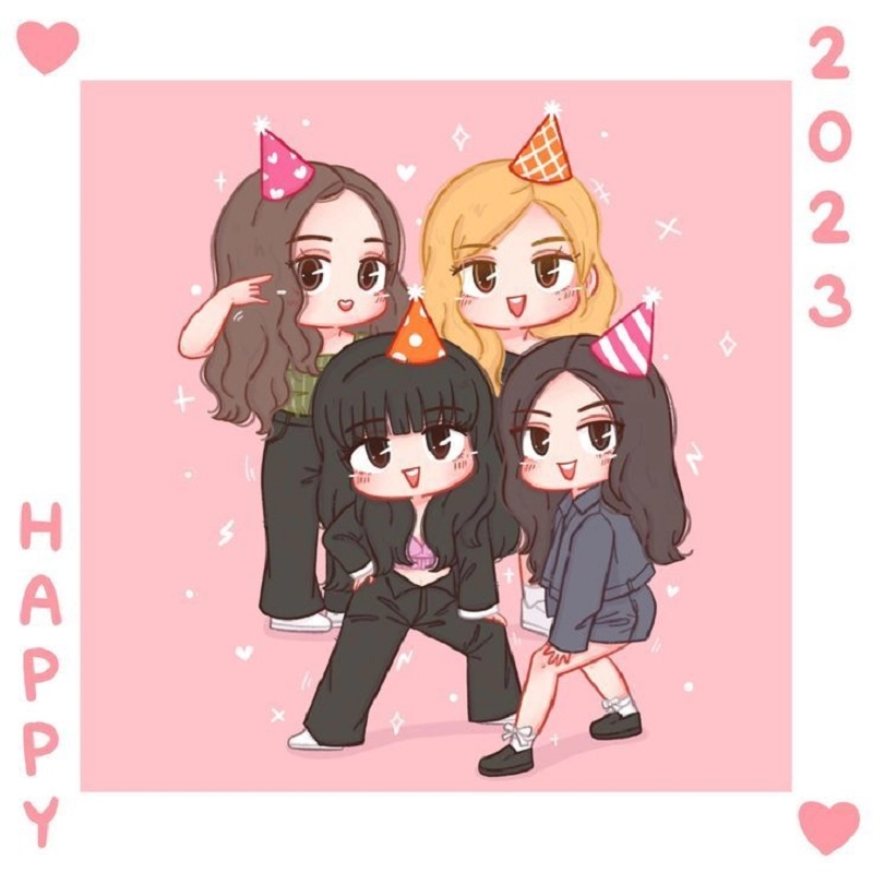 Chiêm ngưỡng chibi blackpink đáng yêu đáng yêu
