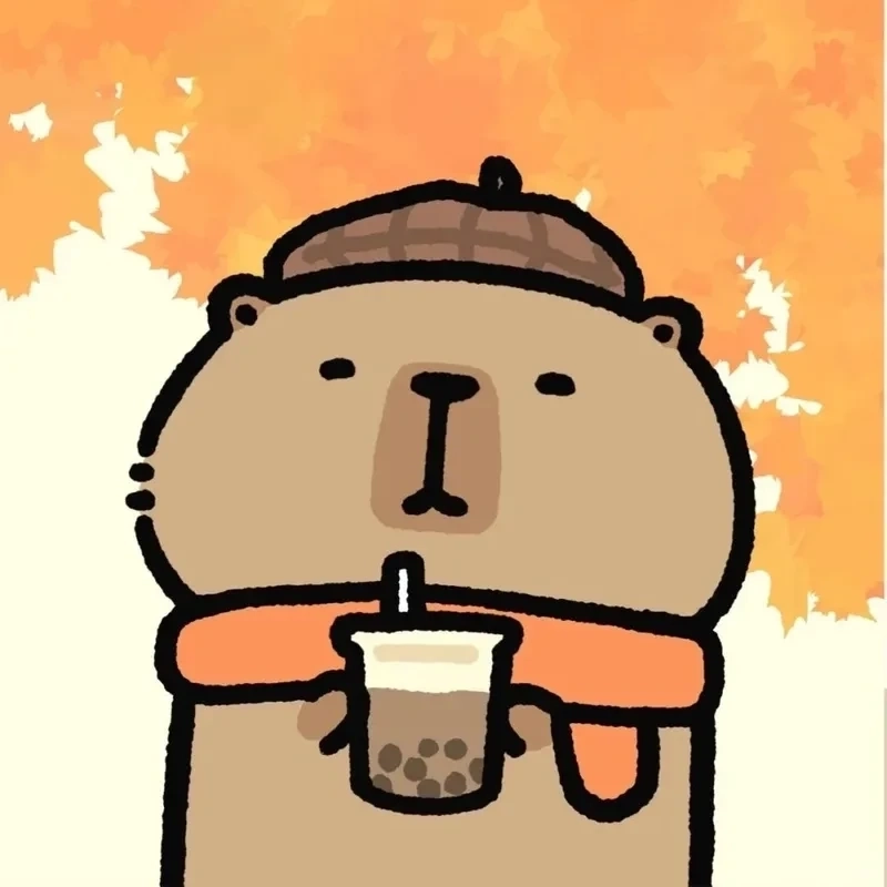 Dễ thương với capybara chibi gấu bông dễ thương