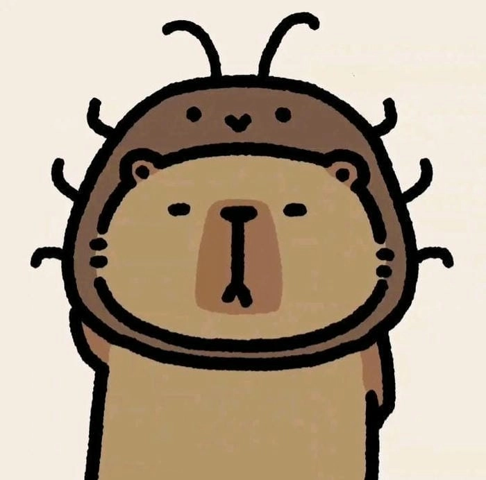 Nhìn vào Capybara Chibi Hong ngay lập tức