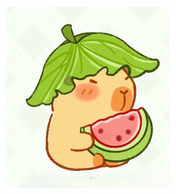 Gợi ý mới chibi hình ảnh dễ thương capybara chibi dễ thương