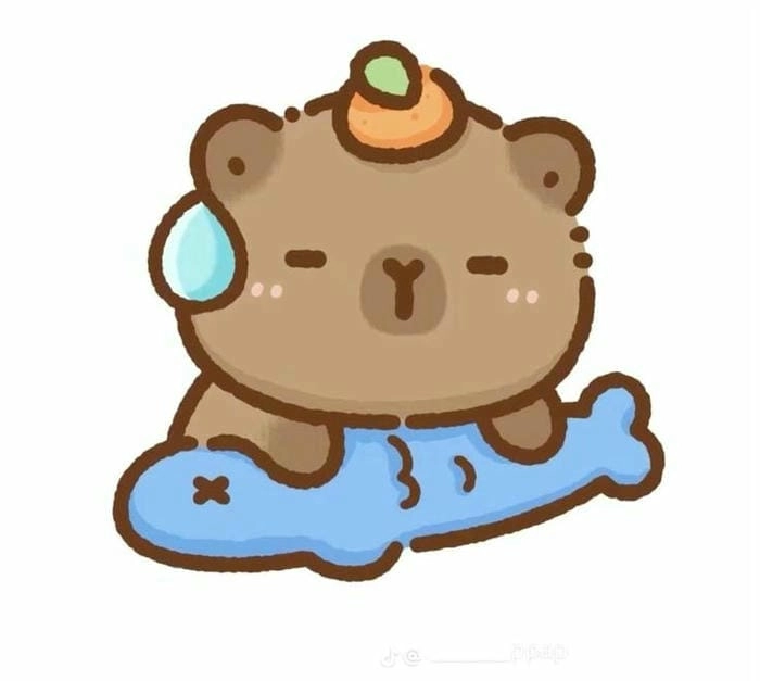 Khám phá hình ảnh chibi capybara chibi