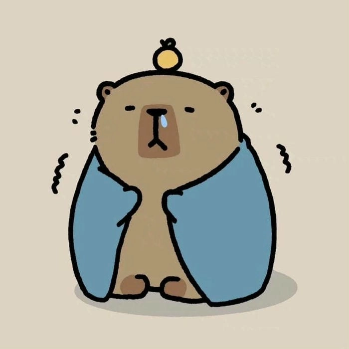 Thay đổi phong cách với hình ảnh Avatar Capybara Chibi