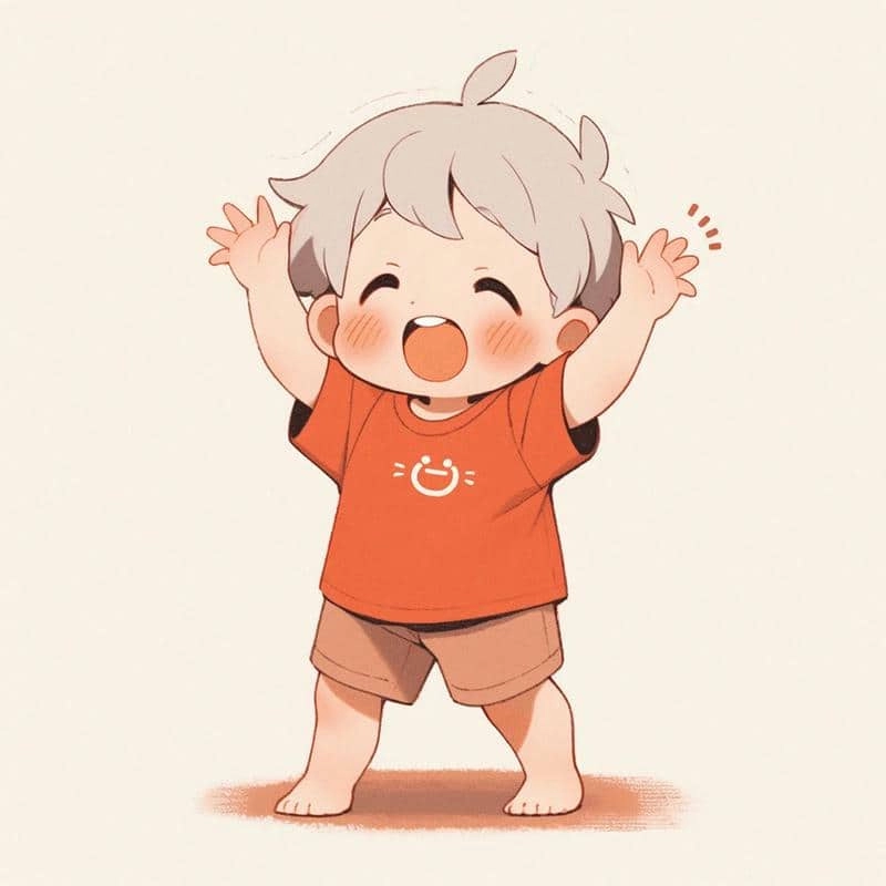 Cho em bé của bạn một bộ chibi cho con trai