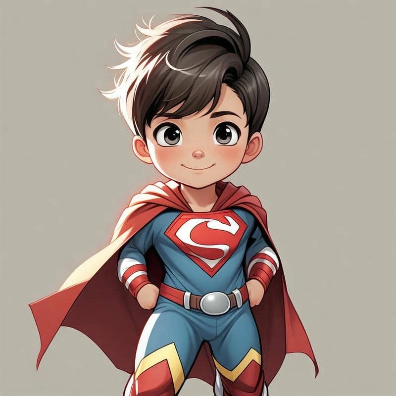 Lựa chọn cậu bé dễ thương Chibi