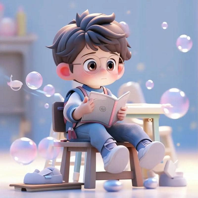 Những bức ảnh sáng tạo với khuôn mặt của một cậu bé