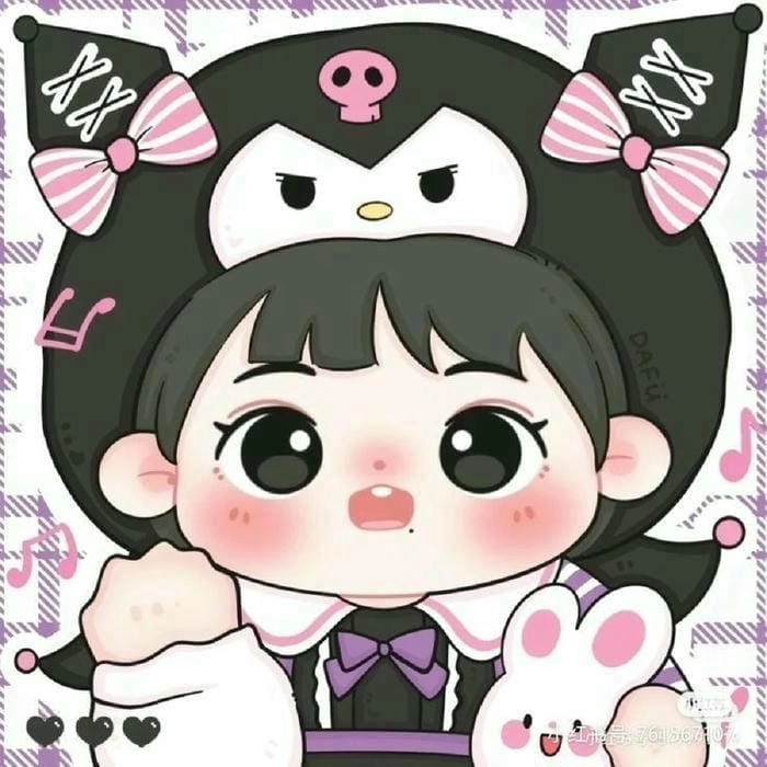 Tìm bức ảnh hình đại diện nữ dễ thương của Chibi dễ thương
