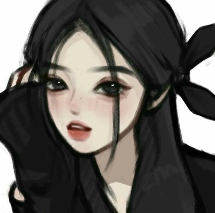 Sở hữu hình đại diện phụ nữ màu tím đẹp