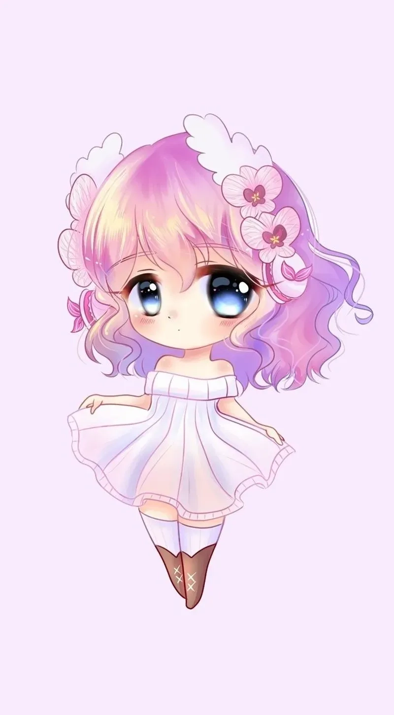 Cập nhật bức ảnh chibi dễ thương mới nhất của nữ