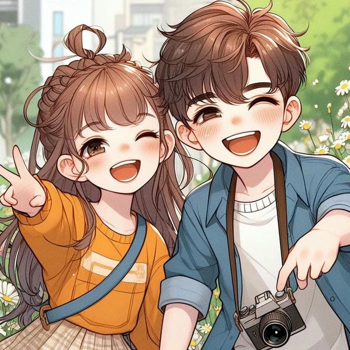 Tải xuống hình nền Chibi đáng yêu