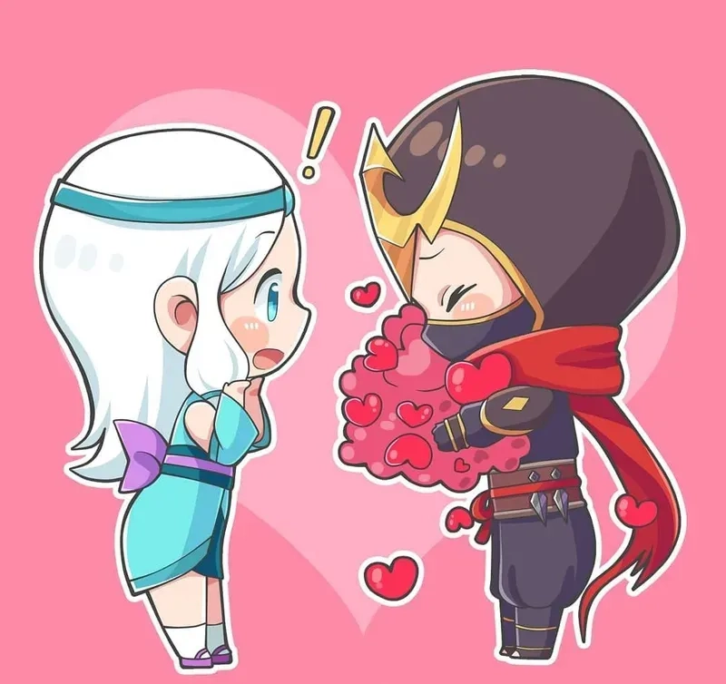 Khám phá những bức ảnh cặp đôi Chibi siêu dễ thương