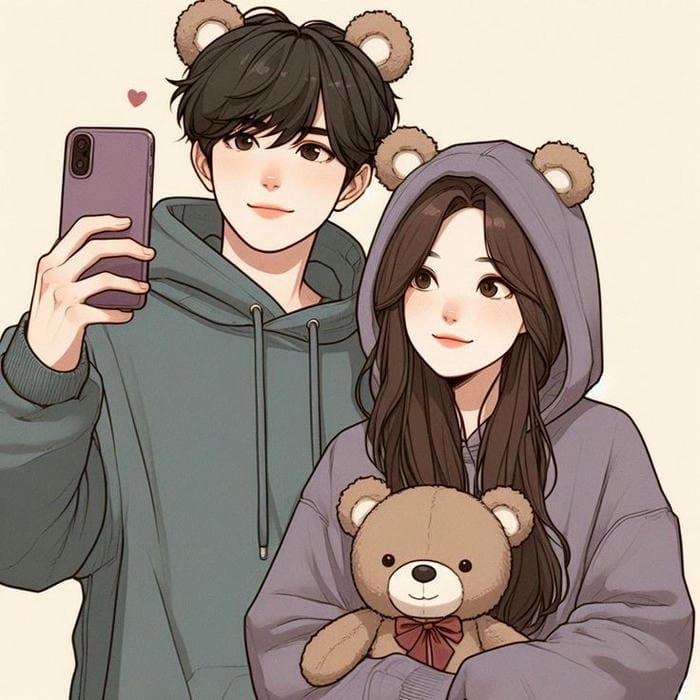 Khám phá hình ảnh của cặp đôi Chibi cực kỳ dễ thương