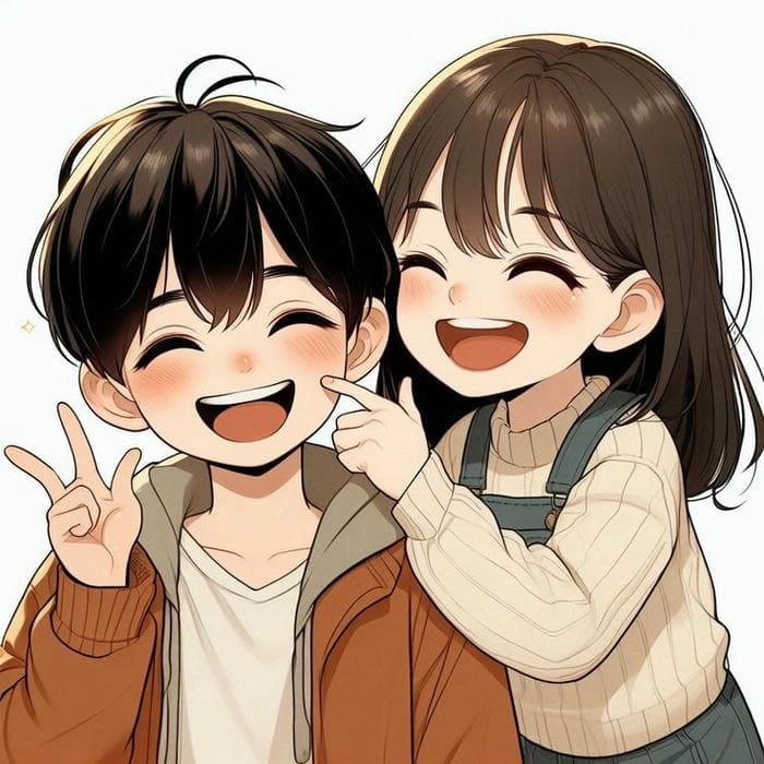 Lựa chọn hình ảnh của những người đàn ông và phụ nữ Chibi xinh đẹp