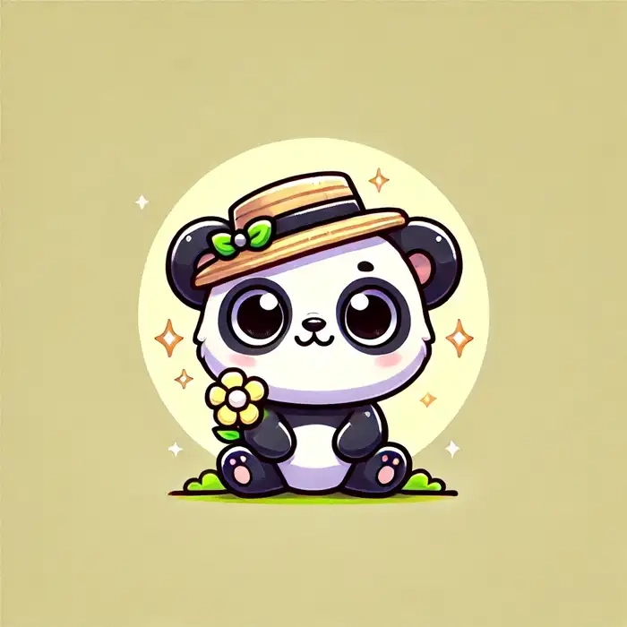 Khám phá hình đại diện của bức ảnh panda chibi dễ thương