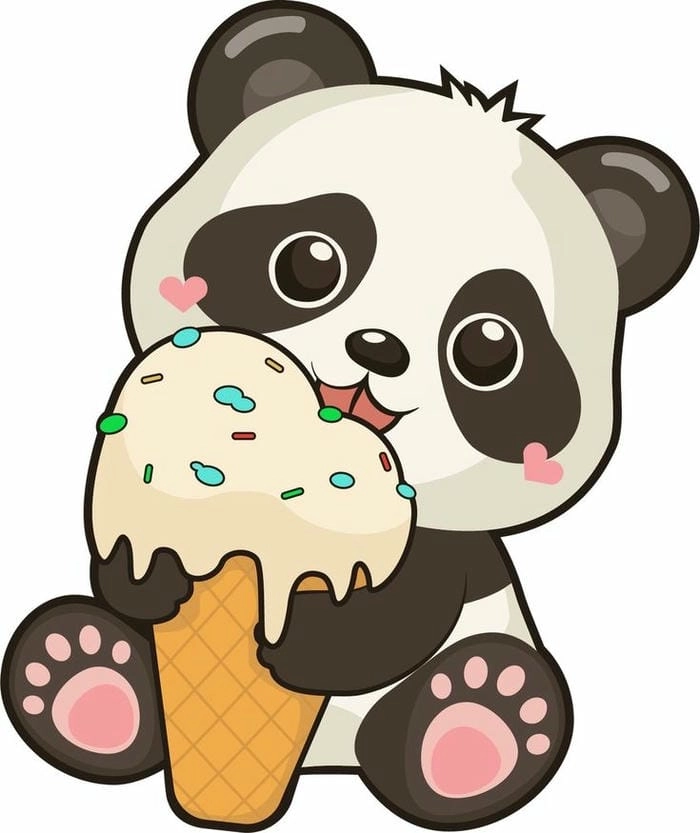 Chọn một bộ sưu tập Panda Chibi dễ thương