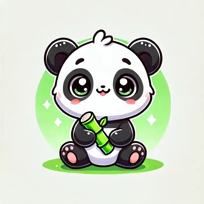 Ngưỡng mộ gấu chibi dễ thương