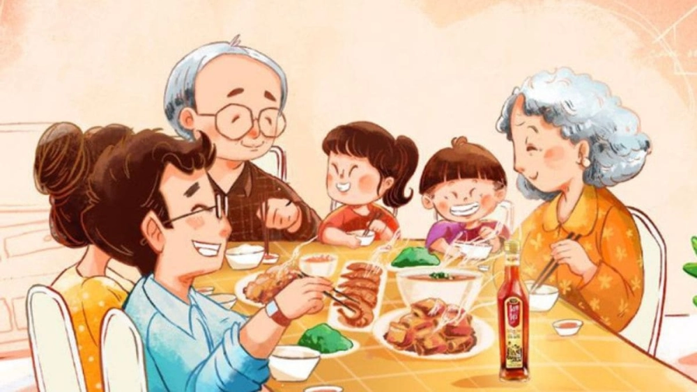 Hình ảnh chibi vui tính chào năm mới