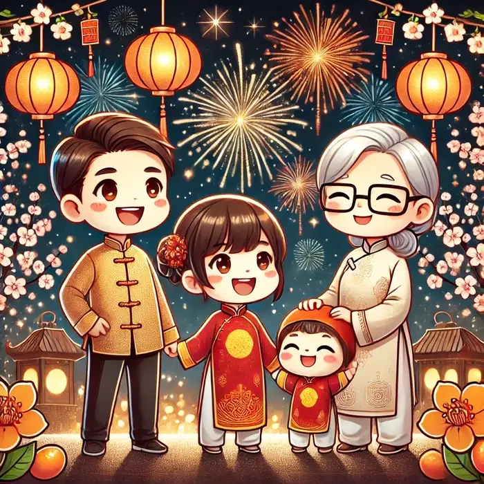 Tạo những kỷ niệm đáng yêu với những bức ảnh về kỳ nghỉ tet