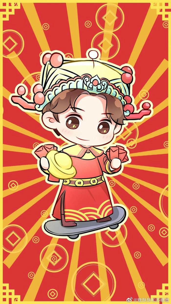 Mùa xuân chào đón hoàn toàn với các bức ảnh Chibi trên TET Holiday