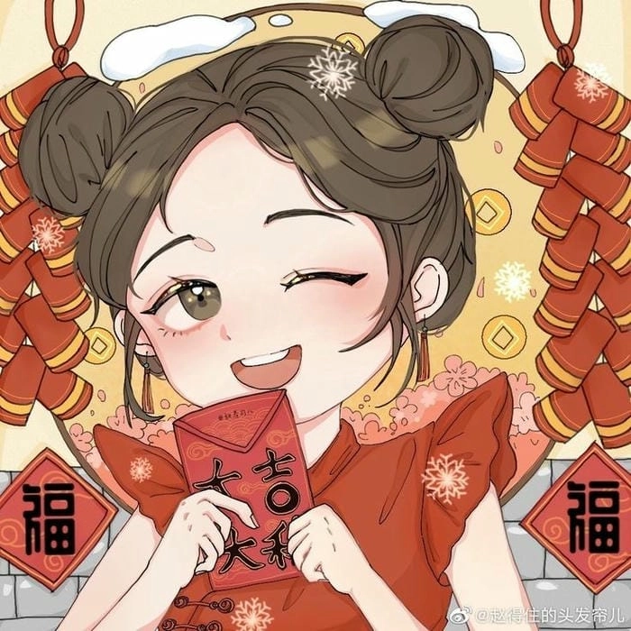 Tet nhiều tình yêu cuộc sống với chibi dễ thương tet