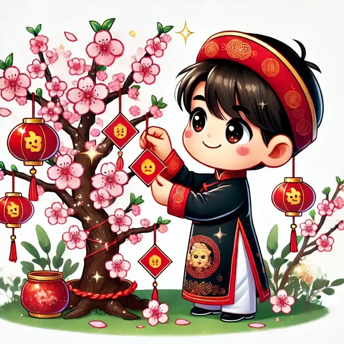 Bộ ảnh vui nhộn cho em bé Chibi cho bé