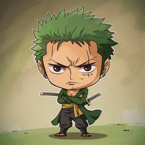 Khám phá bộ đôi Zoro Robin Chibi