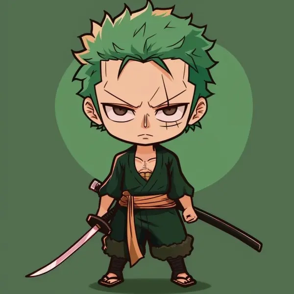 Tải xuống hình ảnh chất lượng cao Zoro Chibi HD