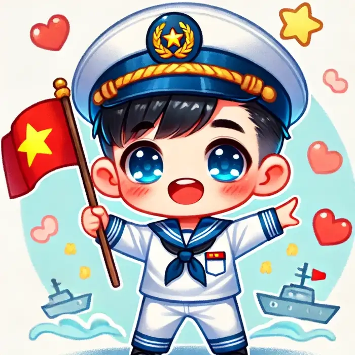 Xem hình ảnh đẹp của quân đội Chibi