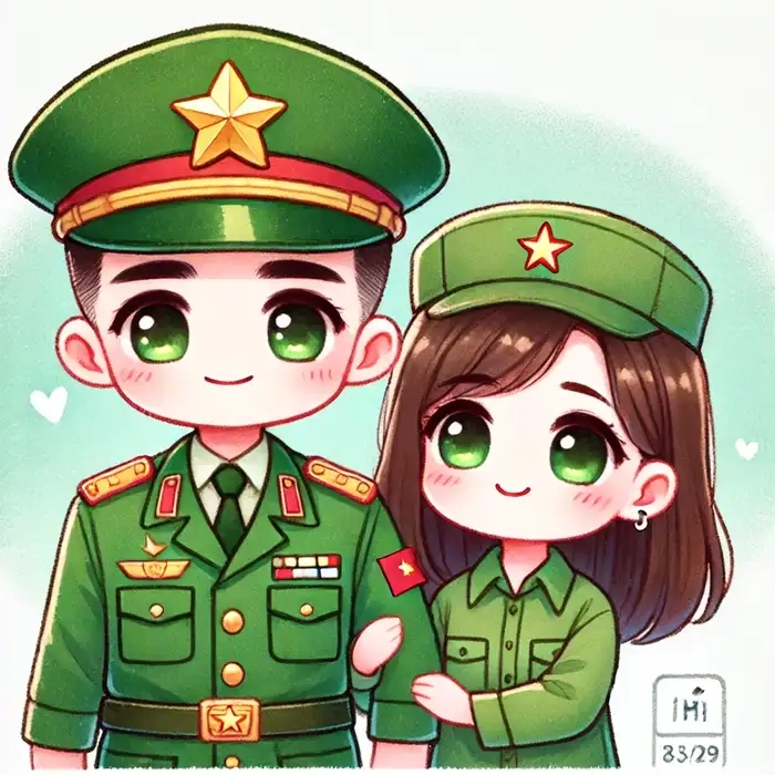 Bộ sưu tập hình ảnh đẹp của những người lính Chibi