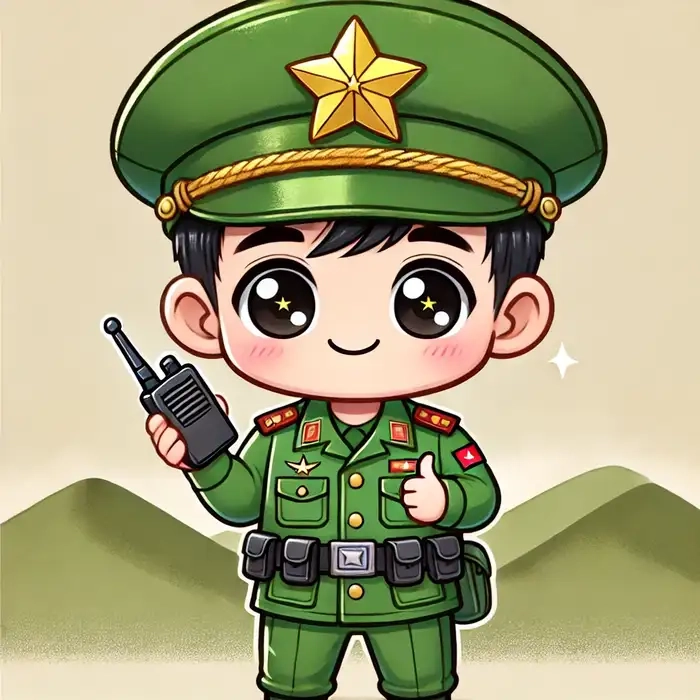 Bộ sưu tập độc đáo của quân đội Chibi