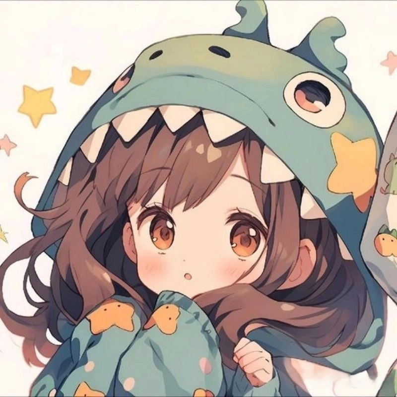 Cuộc sống tô màu với bản vẽ của cô gái Chibi