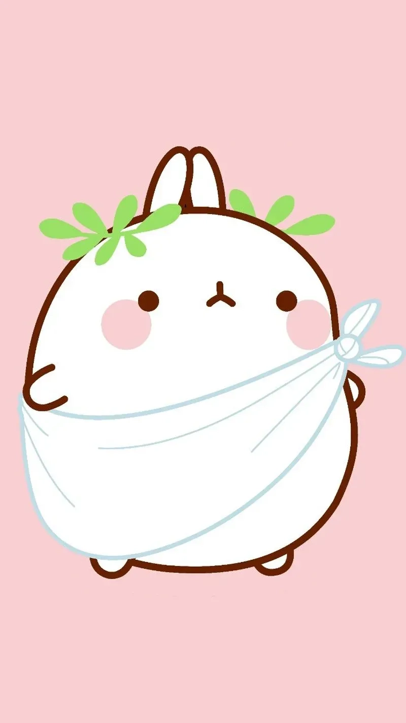 Bộ phim hoạt hình hài hước anime anime anime chibi hình ảnh của thỏ dễ thương