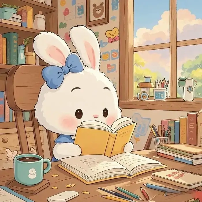 Bộ sưu tập đáng yêu của thỏ Chibi