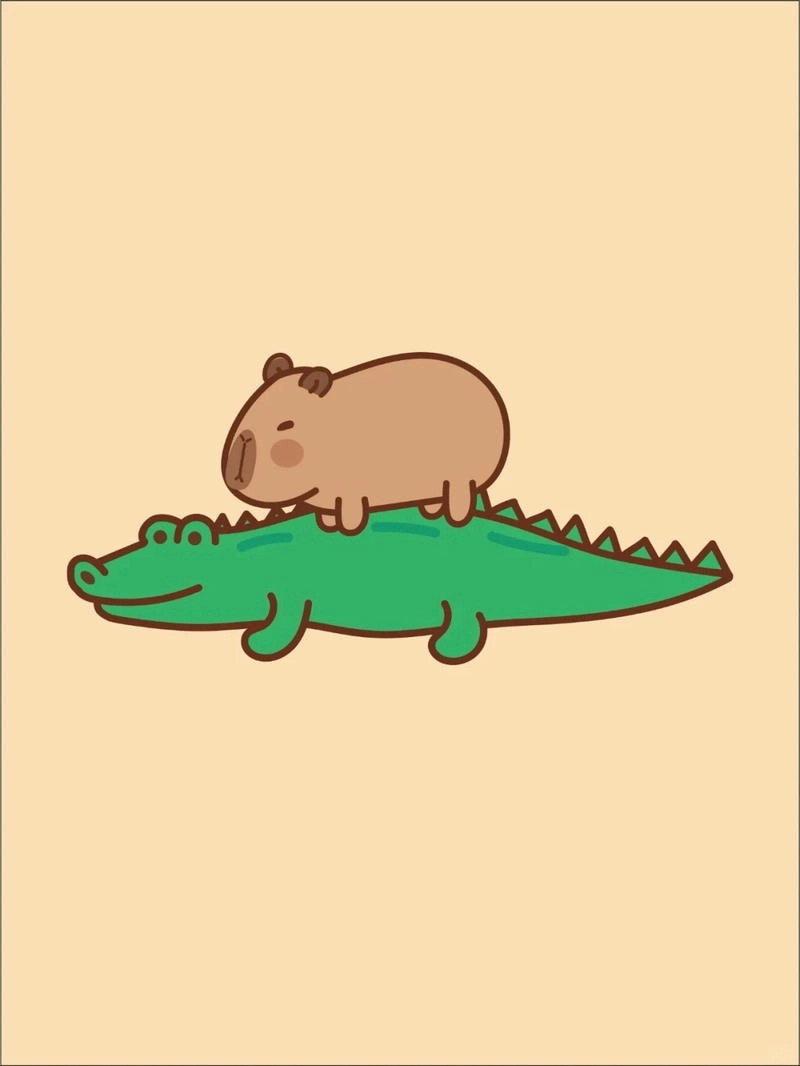 Tìm kiếm nhanh các hình ảnh Capybara Chibi đẹp
