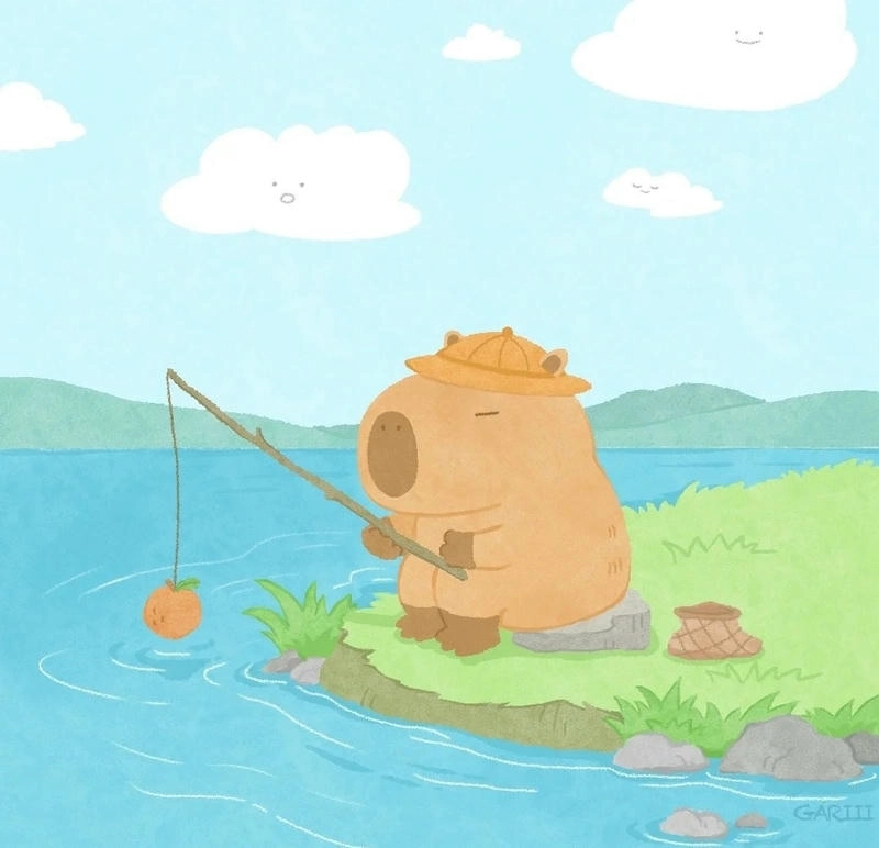 Thay đổi Avatar dễ thương Capybara Chibi dễ thương