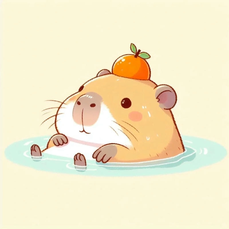 Xem hình nền của Capybara Chibi