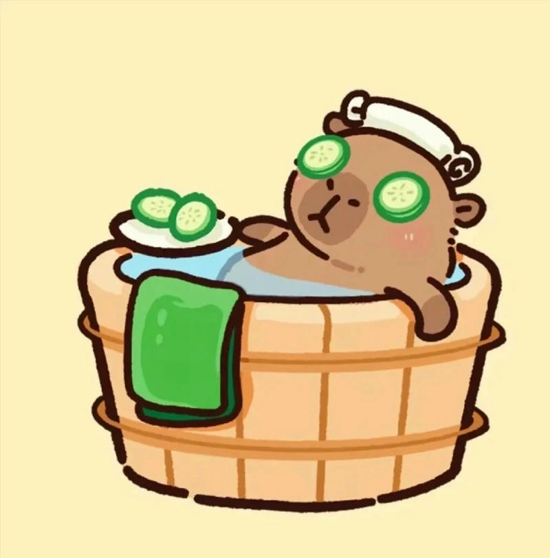 Thay đổi avatar avatar capybara chibi dễ thương dễ thương