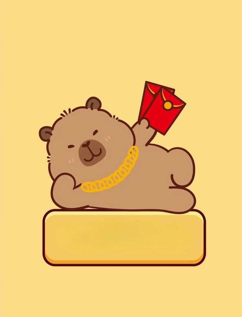 Khám phá hình ảnh của Chibi Capybara vô cùng đáng yêu