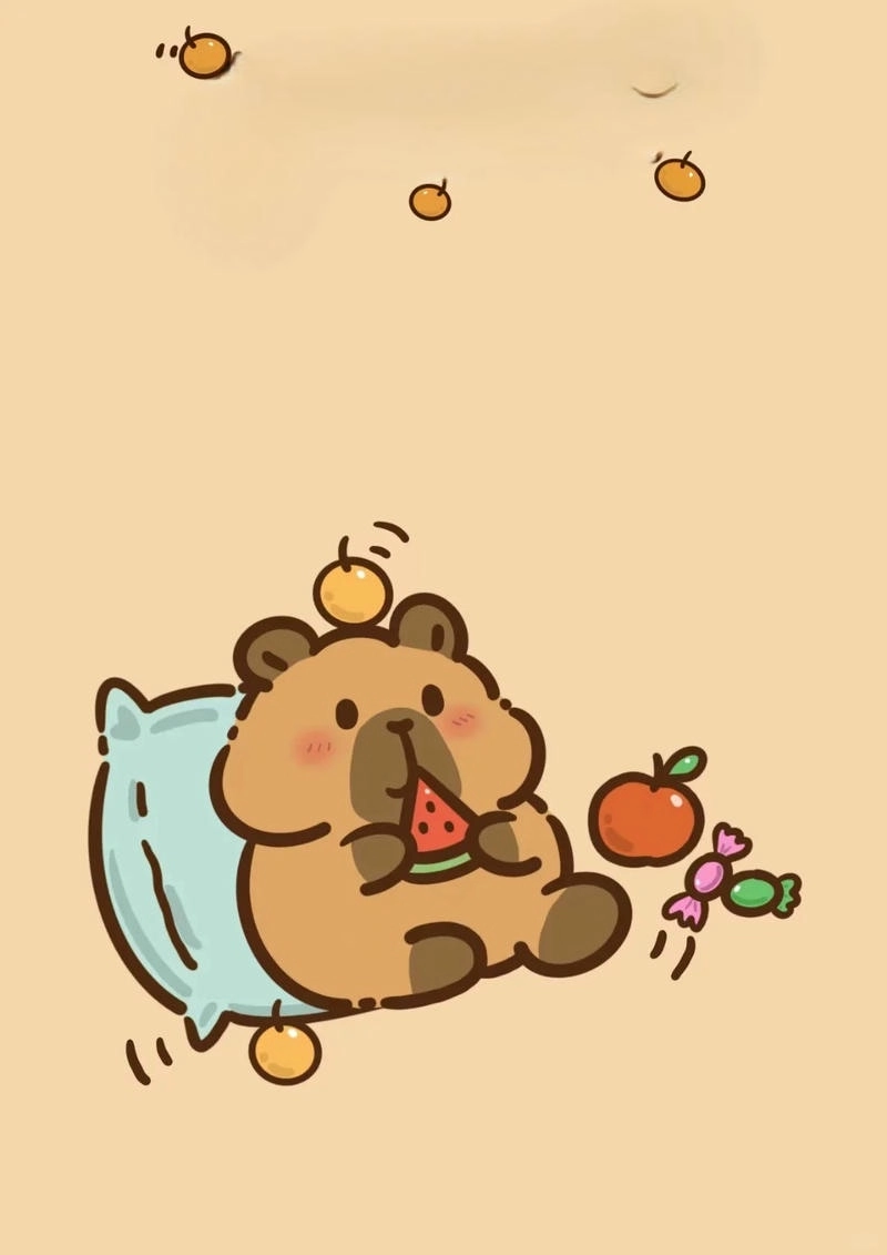 Tìm bây giờ chibi dễ thương capybara chibi dễ thương