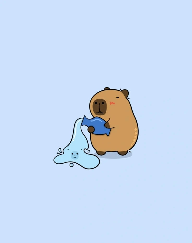 Tìm hiểu cách vẽ capybara chibi dễ thương đơn giản
