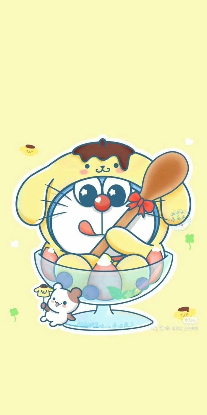 Tải xuống bức ảnh Chibi dễ thương Doraemon cực kỳ đáng yêu