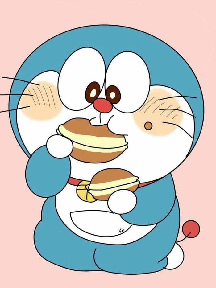 Doremon dễ thương bức ảnh Chibi dành cho người hâm mộ phim hoạt hình