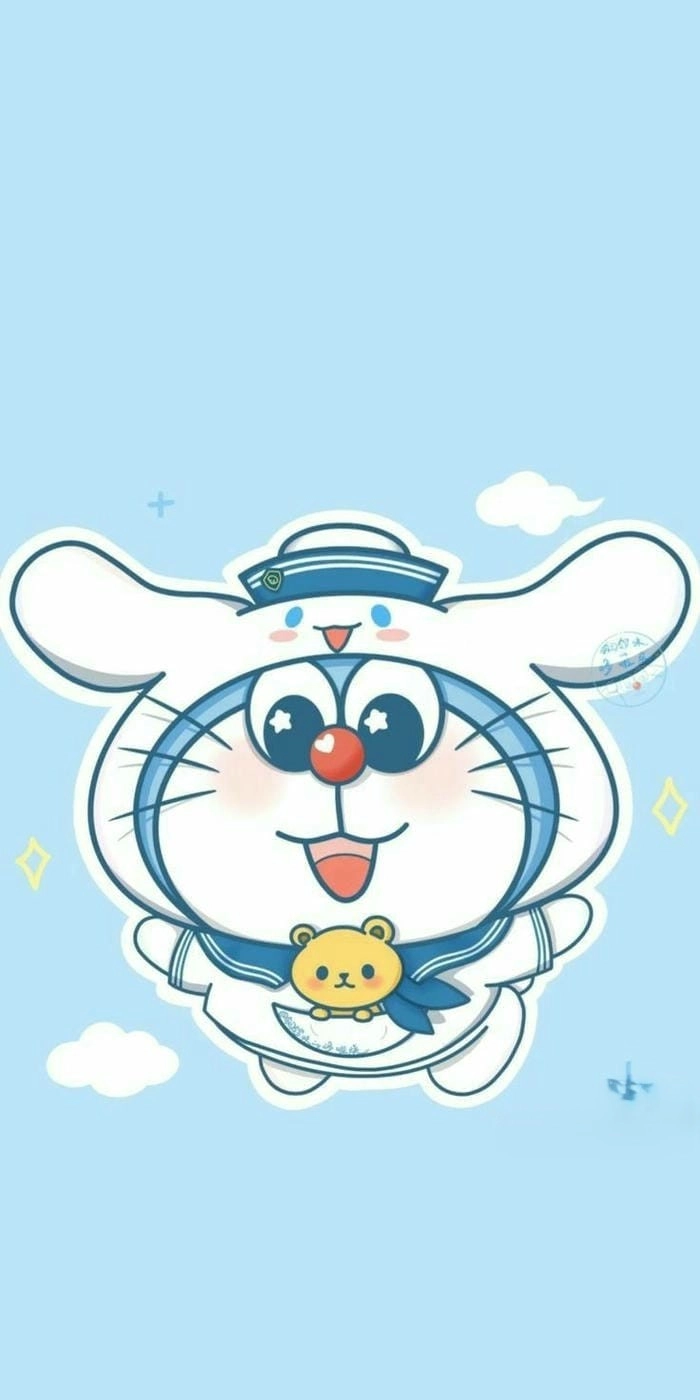 Nhìn vào bức ảnh Doraemon Chibi cực kỳ đáng yêu