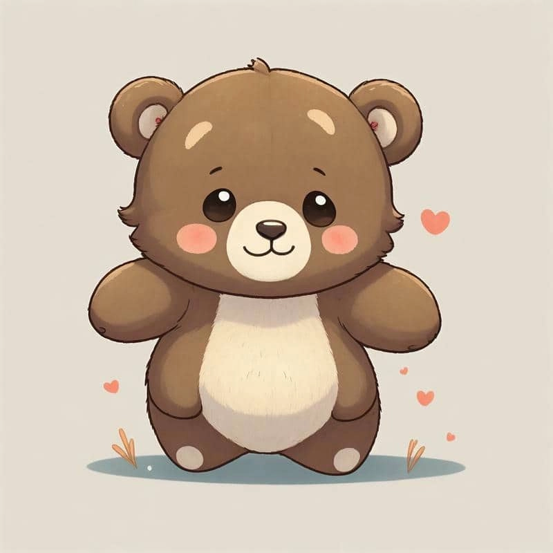 Tìm hình ảnh đẹp của những con gấu Chibi dễ thương