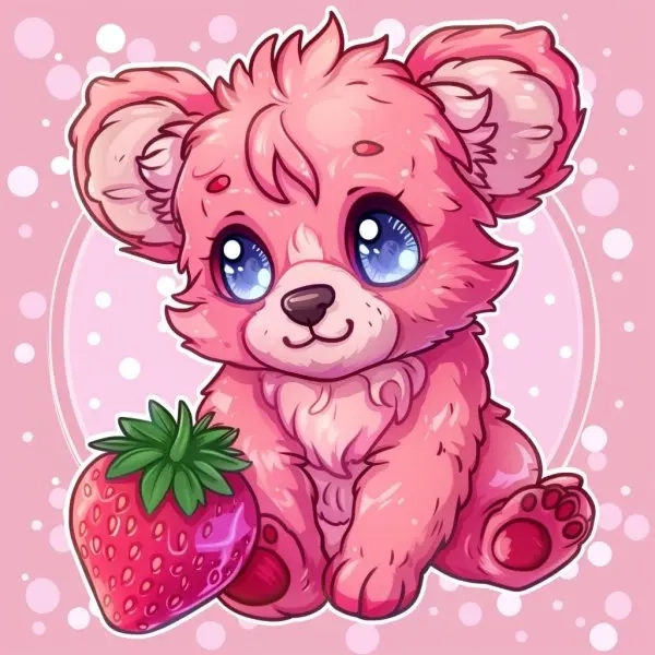 Bộ ảnh rất nóng của gấu dâu chibi