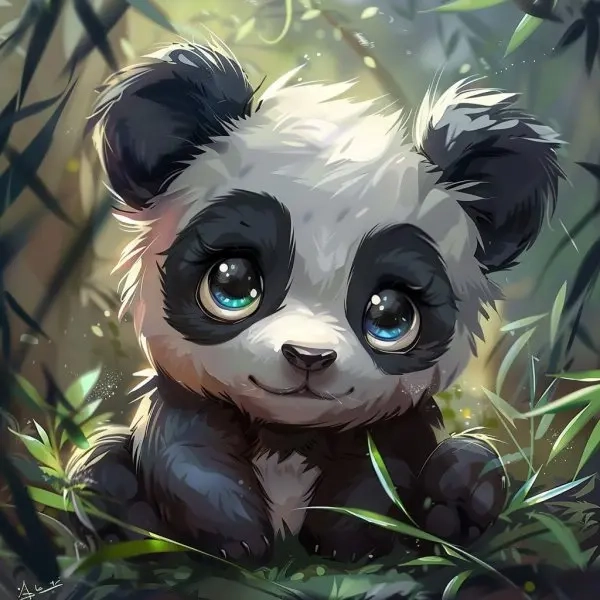 Đừng bỏ lỡ một bộ sưu tập Avatar Chibi dễ thương Chibi Panda
