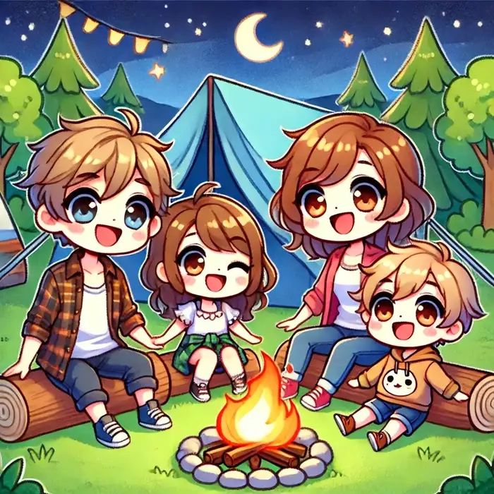 Hình ảnh của Chibi về hình ảnh gia đình rất đáng yêu của Chibi về gia đình