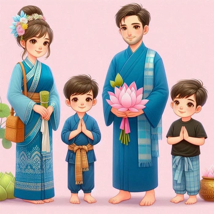 Hình ảnh của chibi gia đình dễ thương hình ảnh rất đẹp chibi dễ thương