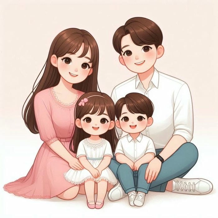 Chibi chibi gia đình hài hước chibi chibi chibi chibi